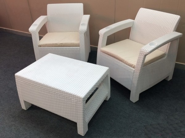 Комплект Yalta Balcony Set белый купить в Великом Устюге