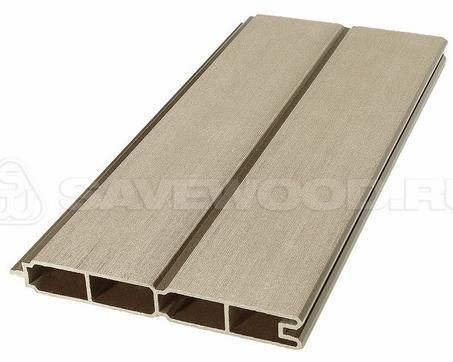 Заборный профиль из ДПК Savewood SW Agger матовый тик купить в Великом Устюге