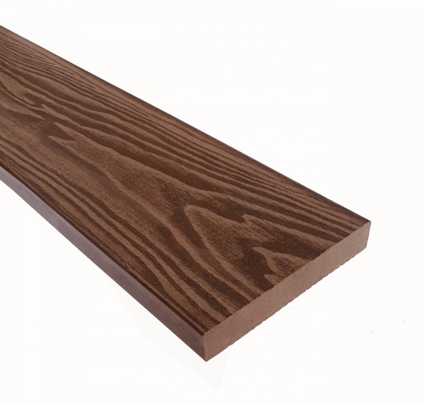 Террасная доска из ДПК Terrapol Смарт 3D Полнотелая без паза Орех Милано купить в Великом Устюге