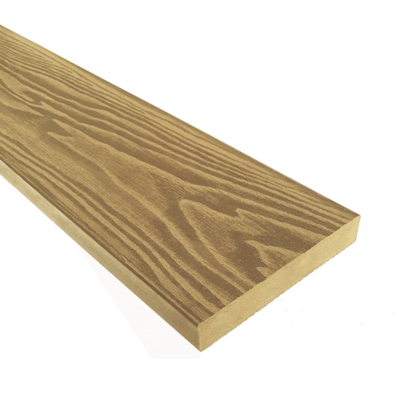 Террасная доска из ДПК Terrapol Смарт 3D Полнотелая без паза Дуб Севилья купить в Великом Устюге