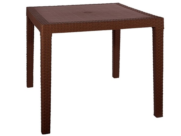 Стол квадратный FIJI Quatro Table Коричневый купить в Великом Устюге