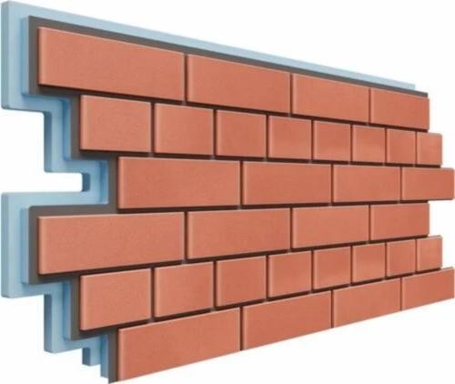 Термопанели Доломит Кирпич 40 мм Красный купить в Великом Устюге