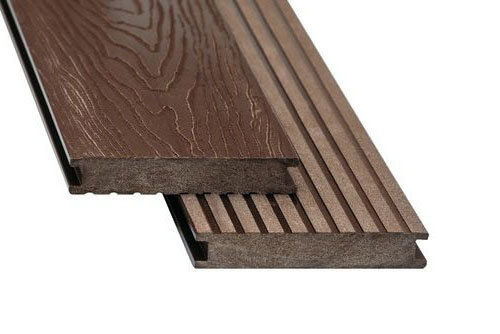 Террасная доска из ДПК ECODECKING Premium Коричневый купить в Великом Устюге