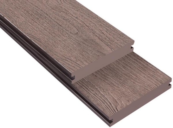 Террасная доска ДПК Outdoor 3D полнотелая NEVADA/CALIFORNIA BROWN коричневая микс купить в Великом Устюге