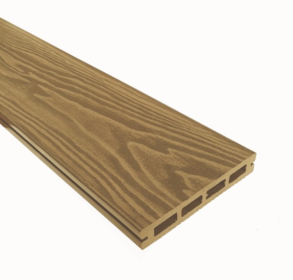 Террасная доска из ДПК Terrapol Смарт 3D Пустотелая с пазом Дуб Севилья купить в Великом Устюге