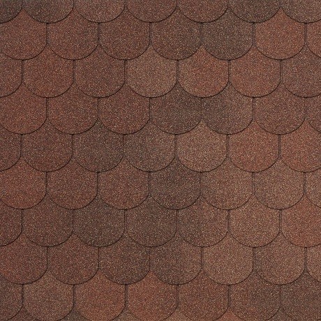 Гибкая черепица Tegola ASSISI terracotta 420 купить в Великом Устюге