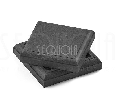 Комплект крышка/юбка для столба SEQUOIA GRAY купить в Великом Устюге