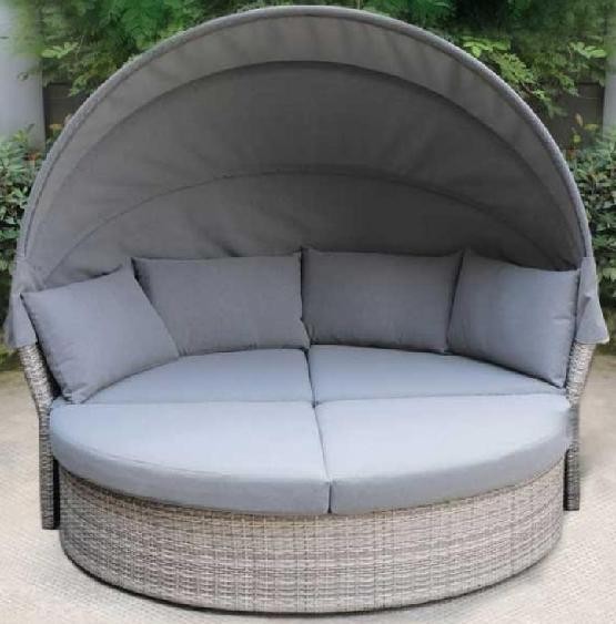 Диван-Трансформер AFINA плетеный из иск. ротанга AFM-325G Grey купить в Великом Устюге