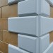 Угол Наружный к Фасадным Термопанелям Доломит Дагестанский Камень 400 мм Белый купить в Великом Устюге