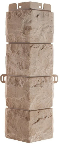 Фасадная панель Наружный угол фагот (талдомский), 0,45 х 0,13м (н) купить в Великом Устюге