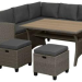 Комплект мебели AFINA плетеной из иск. ротанга AFM-307G-Grey купить в Великом Устюге