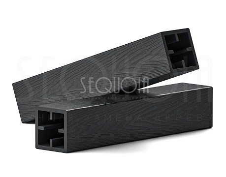 Столб SEQUOIA Evolution 3D WOOD BLACK купить в Великом Устюге