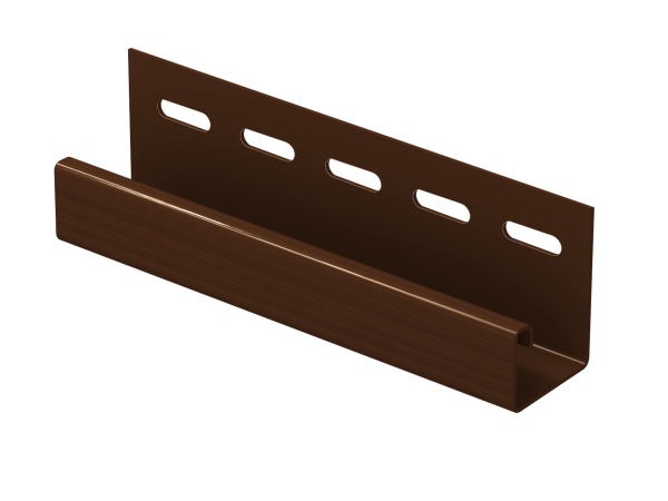 J-планка Ю-пласт Классика коричневая купить в Великом Устюге