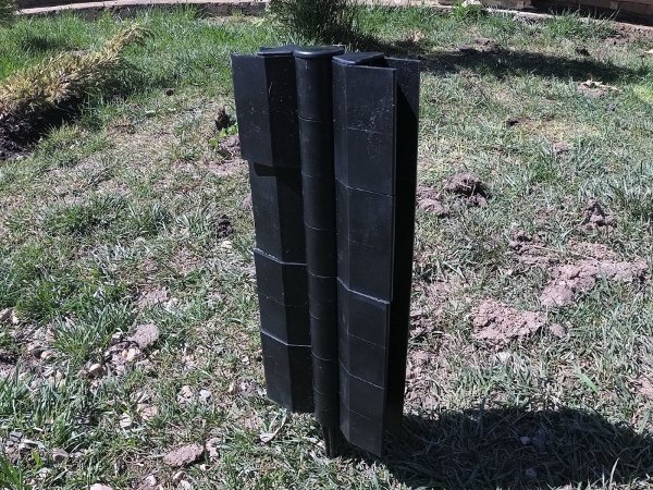 Угловой элемент поворотный, пластиковый от 60° до 300° для доски 300х30 мм из ДПК чёрный Holzhof купить в Великом Устюге