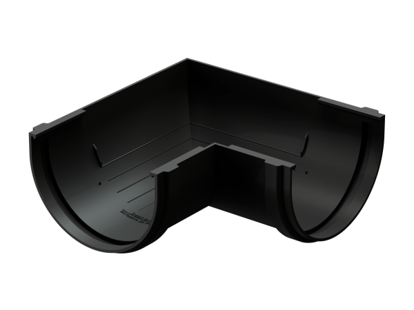 Угол желоба универсал 90˚ Docke Premium ПВХ - Карбон купить в Великом Устюге