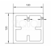 Столб SEQUOIA Evolution 3D WOOD GRAY купить в Великом Устюге