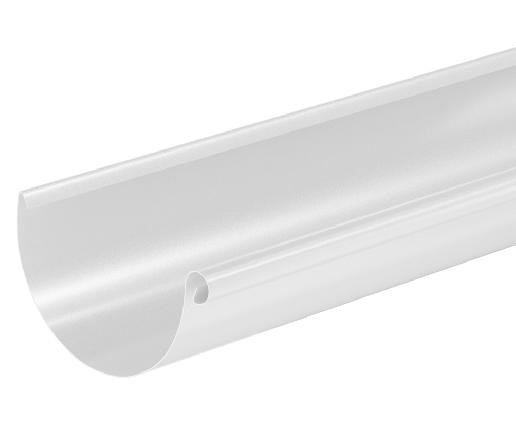 Водосток Aquasistem, система 125x90 - Водосточный желоб 3.00м RAL 9003 Белый купить в Великом Устюге