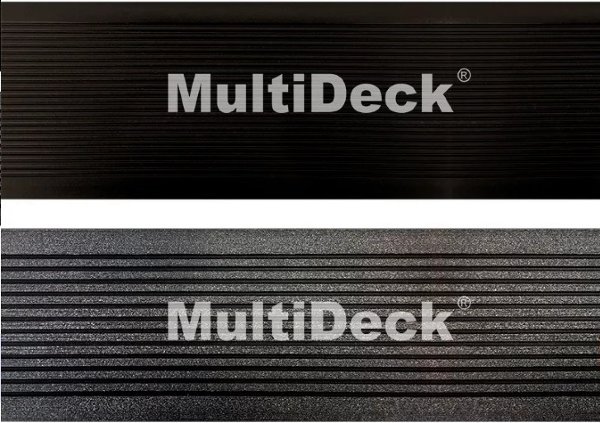 Террасная доска из ДПК MultiDeck  Черный бархат купить в Великом Устюге