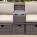 Комплект мебели AFINA плетеной из иск. ротанга AFM-330B Brown купить в Великом Устюге