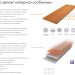 Фибросайдинг DECOVER 3600 x 190 x 8 мм Snow купить в Великом Устюге