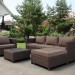 Комплект мебели AFINA плетеной из иск. ротанга YR821A Brown/Beige купить в Великом Устюге