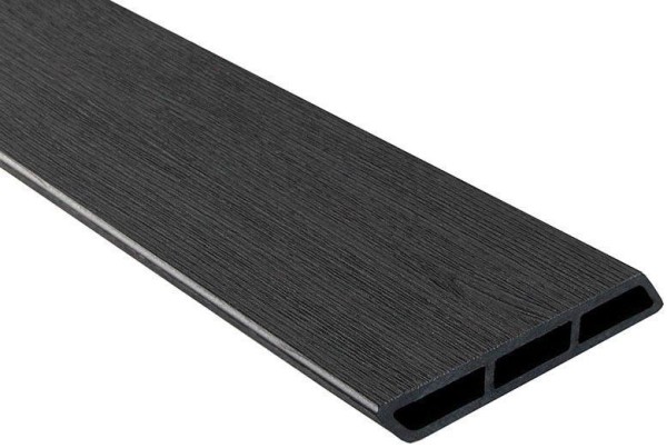 Доска Ромбус 3D ДПК Outdoor STORM BLACK черная купить в Великом Устюге