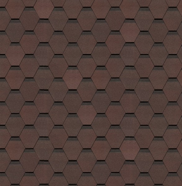 Гибкая черепица Docke, коллекция Шеффилд – Зрелый каштан купить в Великом Устюге