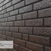 Фасадная панель Ю-Пласт Стоун Хаус Кирпич Коричневый купить в Великом Устюге