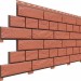 Фасадная панель Доломит Кирпич Славянка Красный купить в Великом Устюге