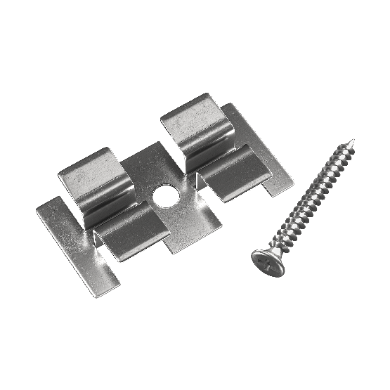 Клипса с саморезом, Grinder шовный монтаж 5 mm купить в Великом Устюге