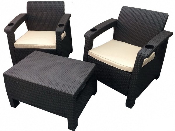 Комплект Yalta Balcony Set венге купить в Великом Устюге