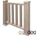 Ограждение из ДПК Outdoor Классик 3D STORM серый микс купить в Великом Устюге