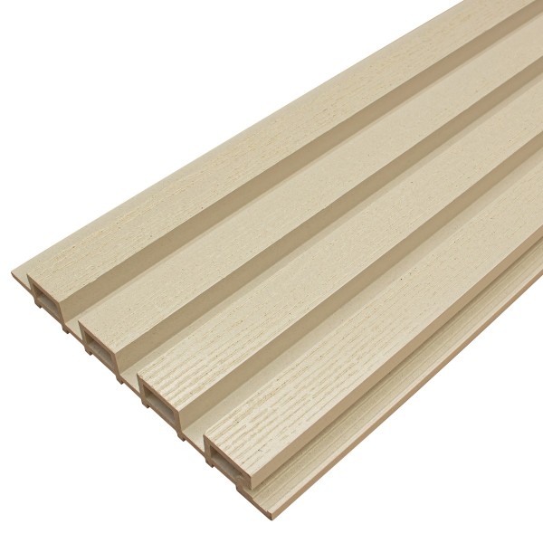 Фасадная доска из ДПК Faynag Wood Рейка Слоновая кость купить в Великом Устюге