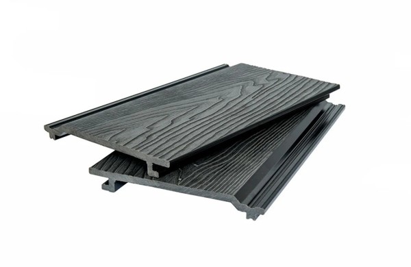 Фасадная доска 3D WOOD BRUSHING, чёрный купить в Великом Устюге