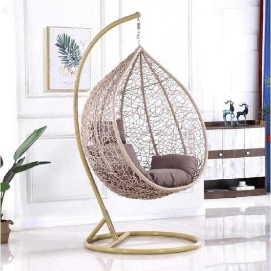 Кресло Подвесное из искусственного ротанга AFM-169A-XLB Beige купить в Великом Устюге