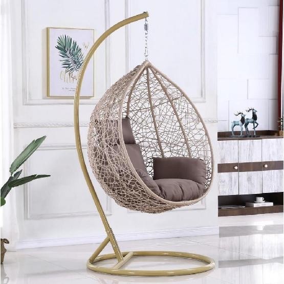 Кресло Подвесное из искусственного ротанга AFM-169A-LB Beige купить в Великом Устюге