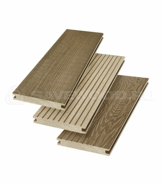 Террасная доска SW Fraxinus (R) полнотелая «SaveWood» Тик купить в Великом Устюге