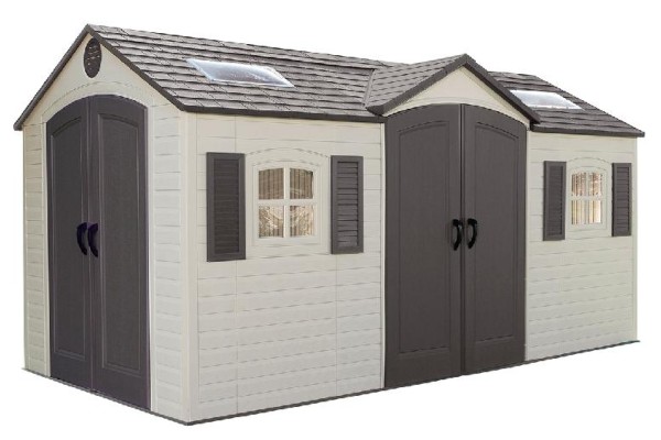 Сарай пластиковый LifeTime 15x8 DD купить в Великом Устюге