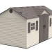Сарай пластиковый LifeTime 15x8 DD купить в Великом Устюге