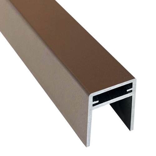 П-профиль Алюминиевый EasyDecking 35x25 Венге купить в Великом Устюге