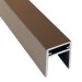 П-профиль Алюминиевый EasyDecking 35x25 Венге купить в Великом Устюге