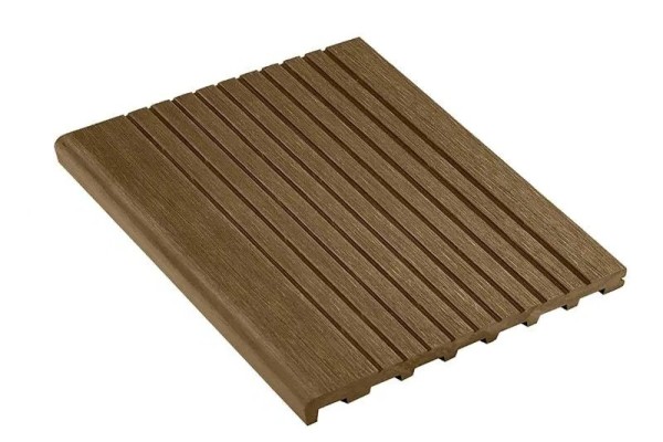 Ступень полнотелая из ДПК Deckart Step Орех купить в Великом Устюге