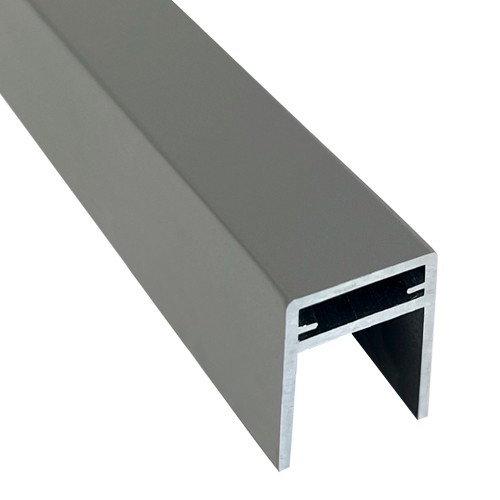 П-профиль Алюминиевый EasyDecking 35x25 Серый купить в Великом Устюге