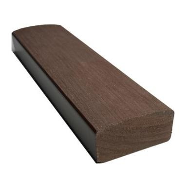 Лавочный брус Ecodecking Некст полнотелый брашированный 70х35 шоколад купить в Великом Устюге