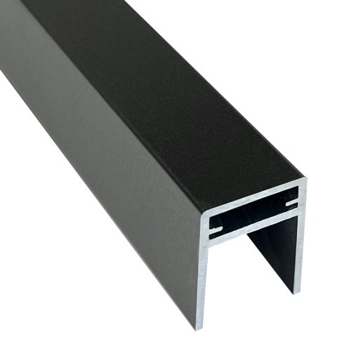 П-профиль Алюминиевый EasyDecking 35x25 Черное дерево купить в Великом Устюге