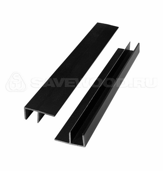 F-профиль ДПК Savewood – Чёрный купить в Великом Устюге