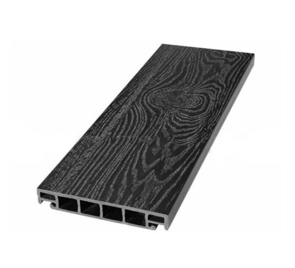 Террасная доска из ДПК SW Salix (T) 2D чёрный купить в Великом Устюге