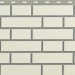 Фасадная панель Альта-Профиль, Кирпич Клинкерный, Белый купить в Великом Устюге