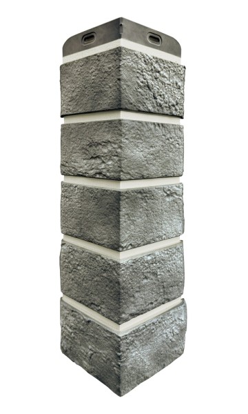 Угол Grand Line состаренный кирпич Элит гранит, ШОВ белый купить в Великом Устюге