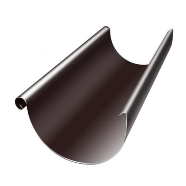 Водосток Grand Line 125x90 – Желоб 3м RAL 8017 купить в Великом Устюге